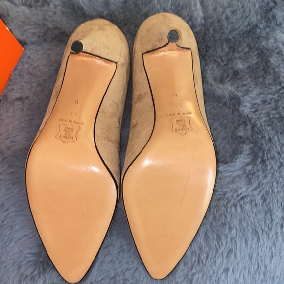 Anne Klein Vintage 90s Women's Classic Pointed Toe 4 " Heels Camel Color SZ 6 - Picture 3 of 5